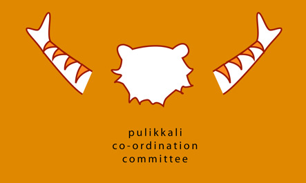 Logo for Pulikkali Team in Thrissur